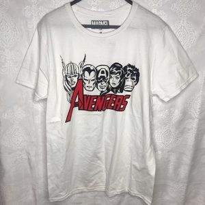 New Classic Marvel Avengers Tee Size Medium White
